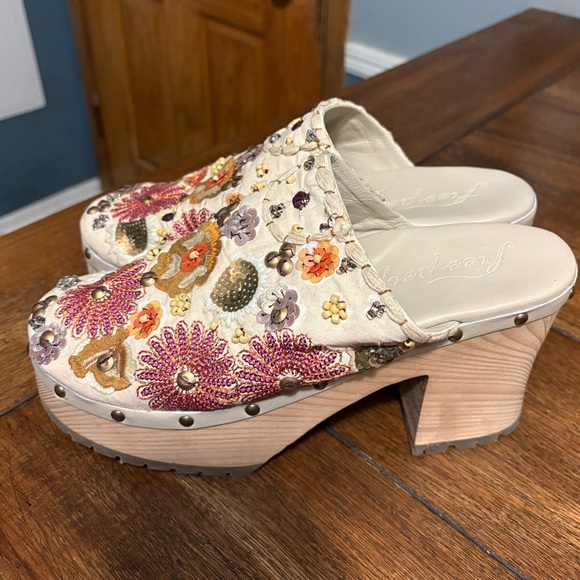 Free People Garden Party Embellished Clogs - Picture 5 of 11